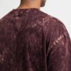 NoBakwaas Unisex Acid Washed Oversized Tee – side view