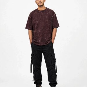 Unisex Acid Washed Oversized Tee