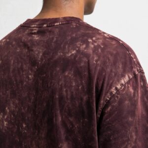 NoBakwaas Unisex Acid Washed Oversized Tee – side view